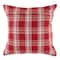 DII® Farmhouse Christmas Plaid Pillow Cover Set